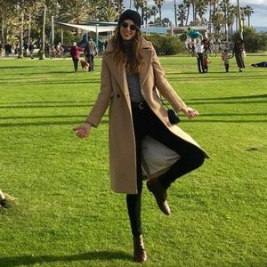 Daylina Club Monaco Tan Winter Coat